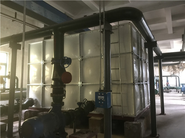 青岛途乐驰橡胶有限公司玻璃钢水箱更换工程